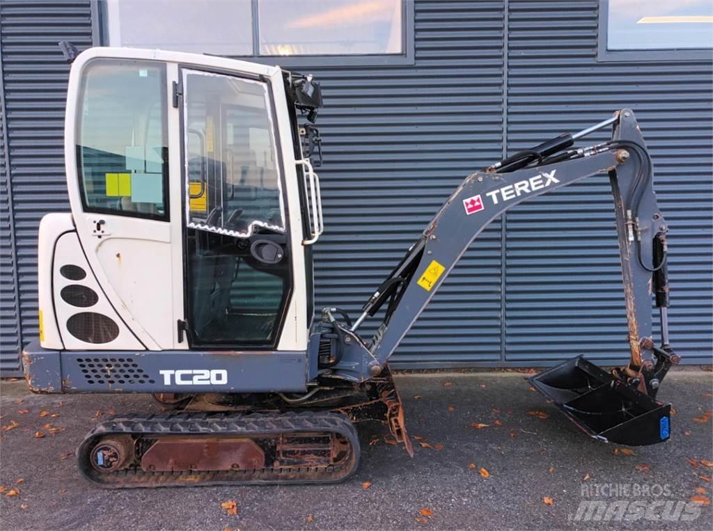 Terex tc20 小型挖土機/掘鑿機<7t(小型挖掘機)