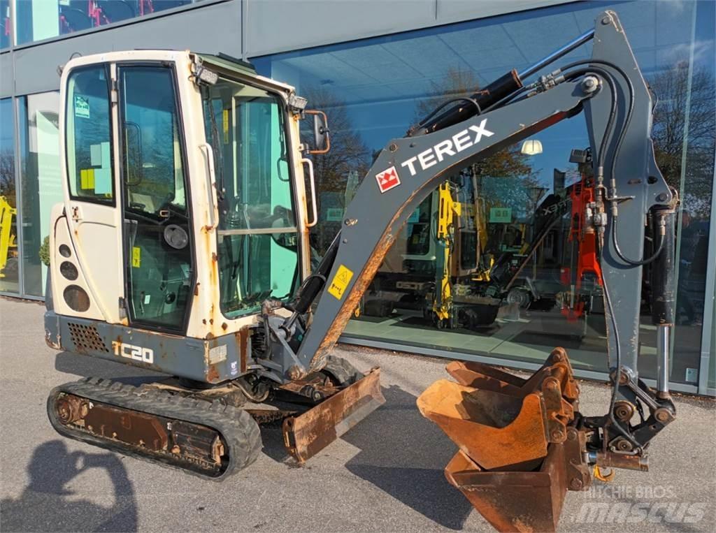 Terex tc20 小型挖土機/掘鑿機<7t(小型挖掘機)