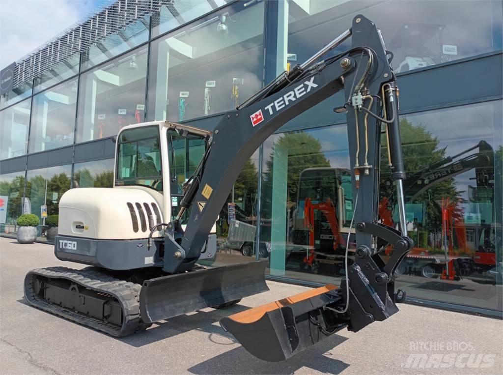 Terex tc60 小型挖土機/掘鑿機<7t(小型挖掘機)