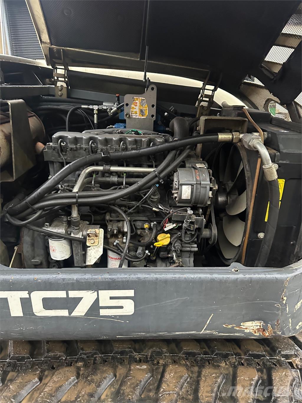 Terex TC75 履帶式 挖土機/掘鑿機/挖掘機