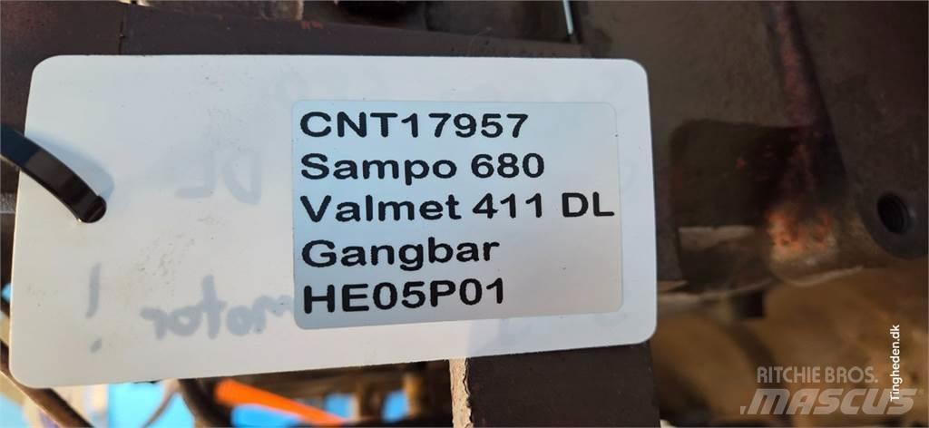 Valmet 411DL 引擎/發動機