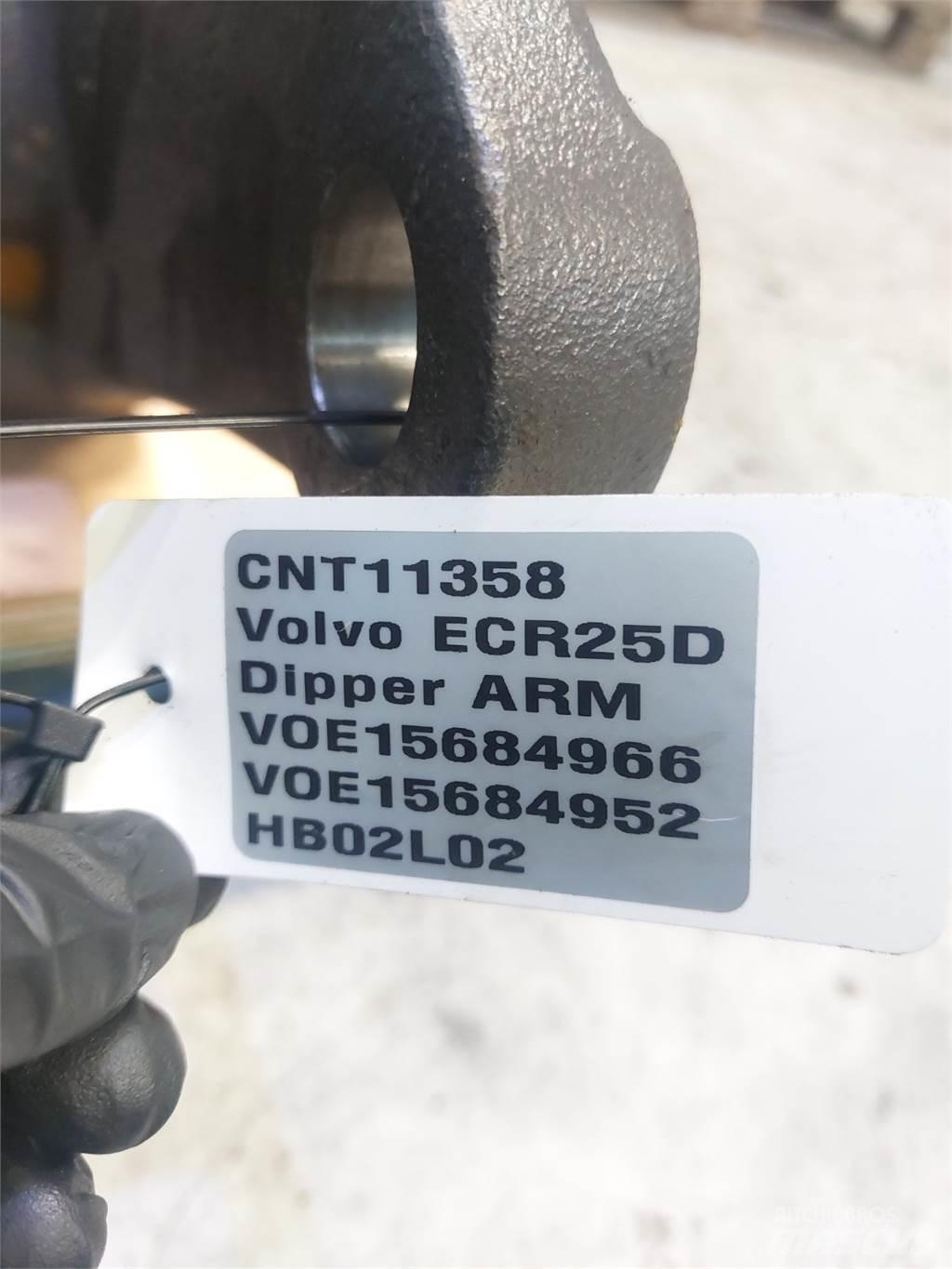Volvo ECR25D 吊桿和鏟斗