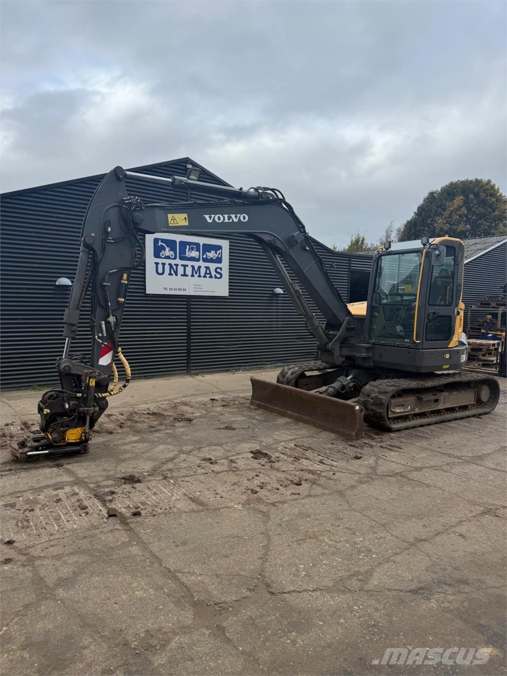 Volvo ECR88D 履帶式 挖土機/掘鑿機/挖掘機