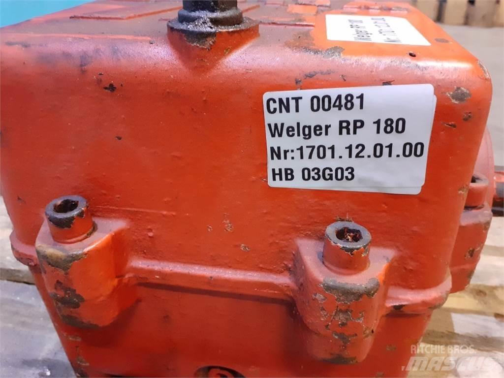 Welger RP 180 傳動裝置