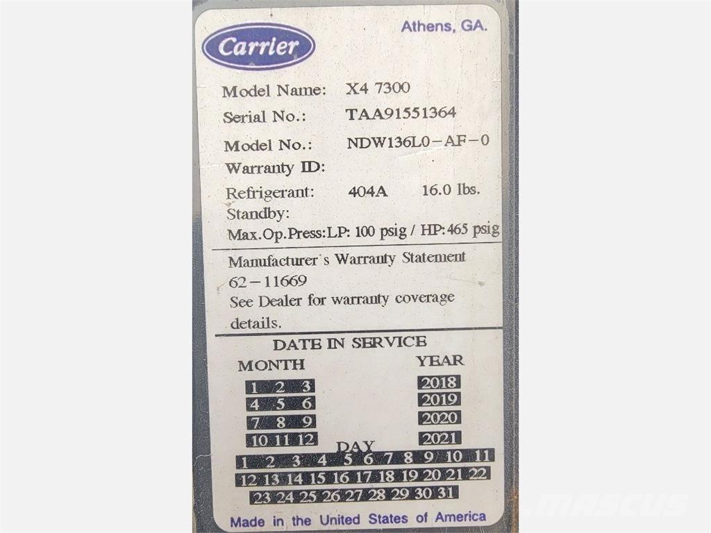 Wabash Reefer 控溫式半拖車