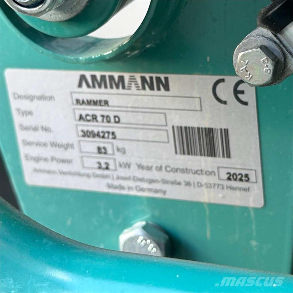  ACR 70D (2025) ACR 70D (2025) 砸道機/夯實機
