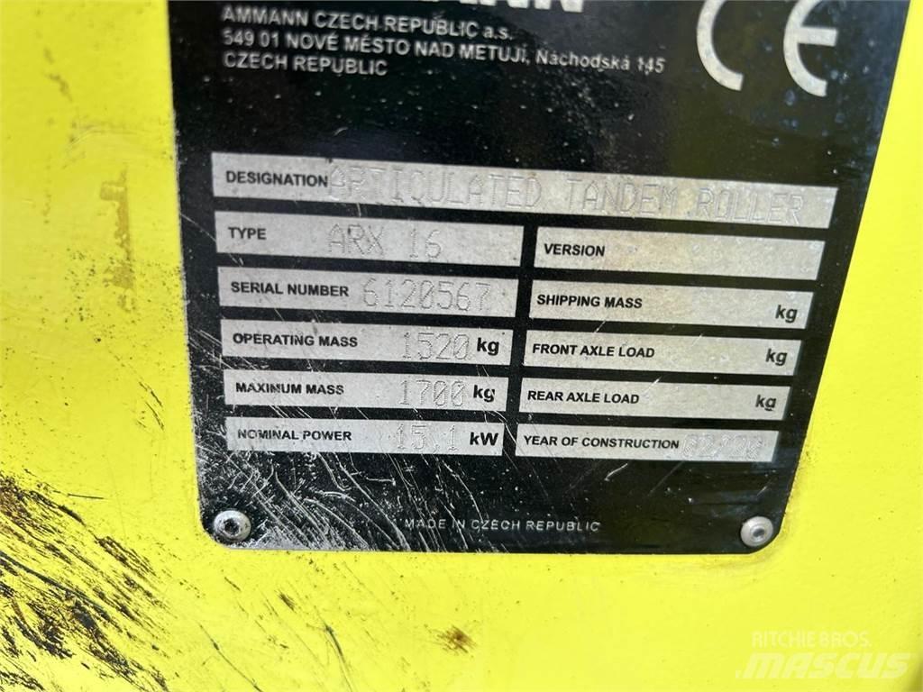 Ammann ARX16 AMMANN ARX16 雙輪滾壓機