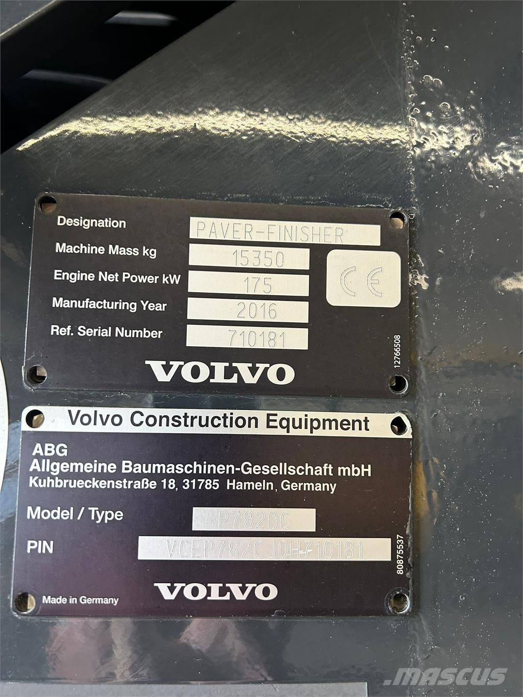  P7820C P7820C 瀝青攤舖機/鋪路機