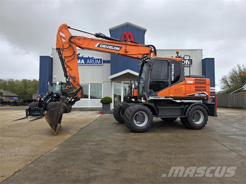 Doosan DX170W-5 旋轉式挖土機/掘鑿機/挖掘機