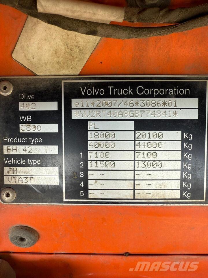 Volvo FH500 曳引機組件