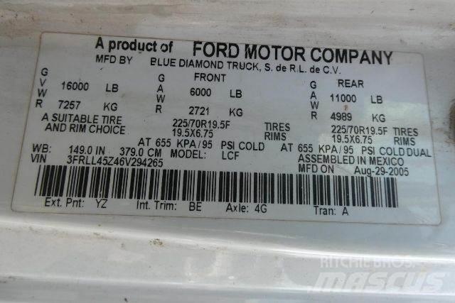 Ford LCF 貨箱式卡車
