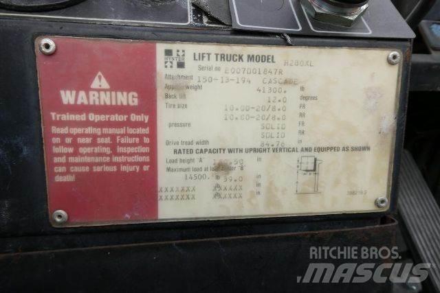 Hyster H280XL 堆高機(叉車)-其他