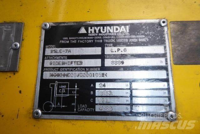 Hyundai 25LC-7A 堆高機(叉車)-其他