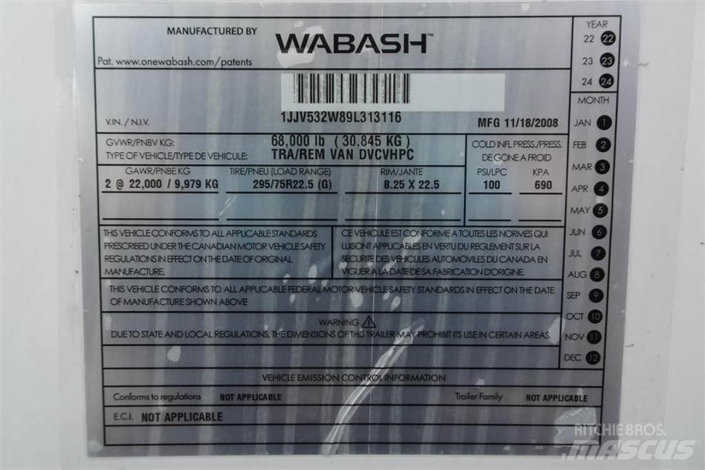 Wabash DVCVHPC 箱體拖車