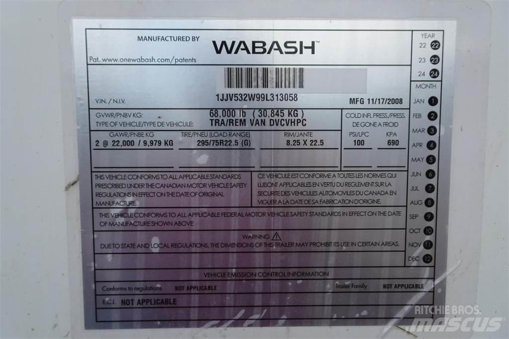 Wabash DVCVHPC 箱體拖車