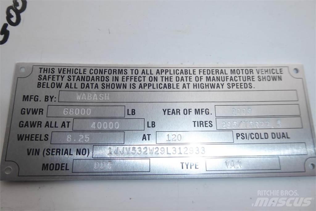 Wabash DVHDHPC 箱體拖車