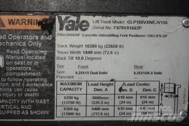Yale GLP155VX 堆高機(叉車)-其他