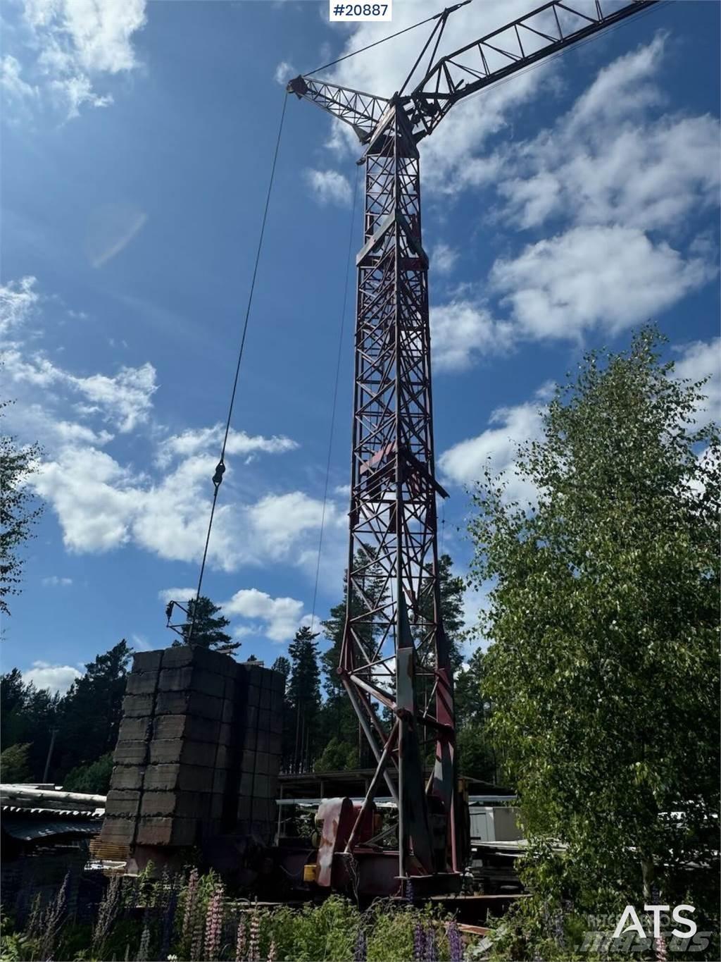 Krøll K35E Tårnkran 塔式起重機