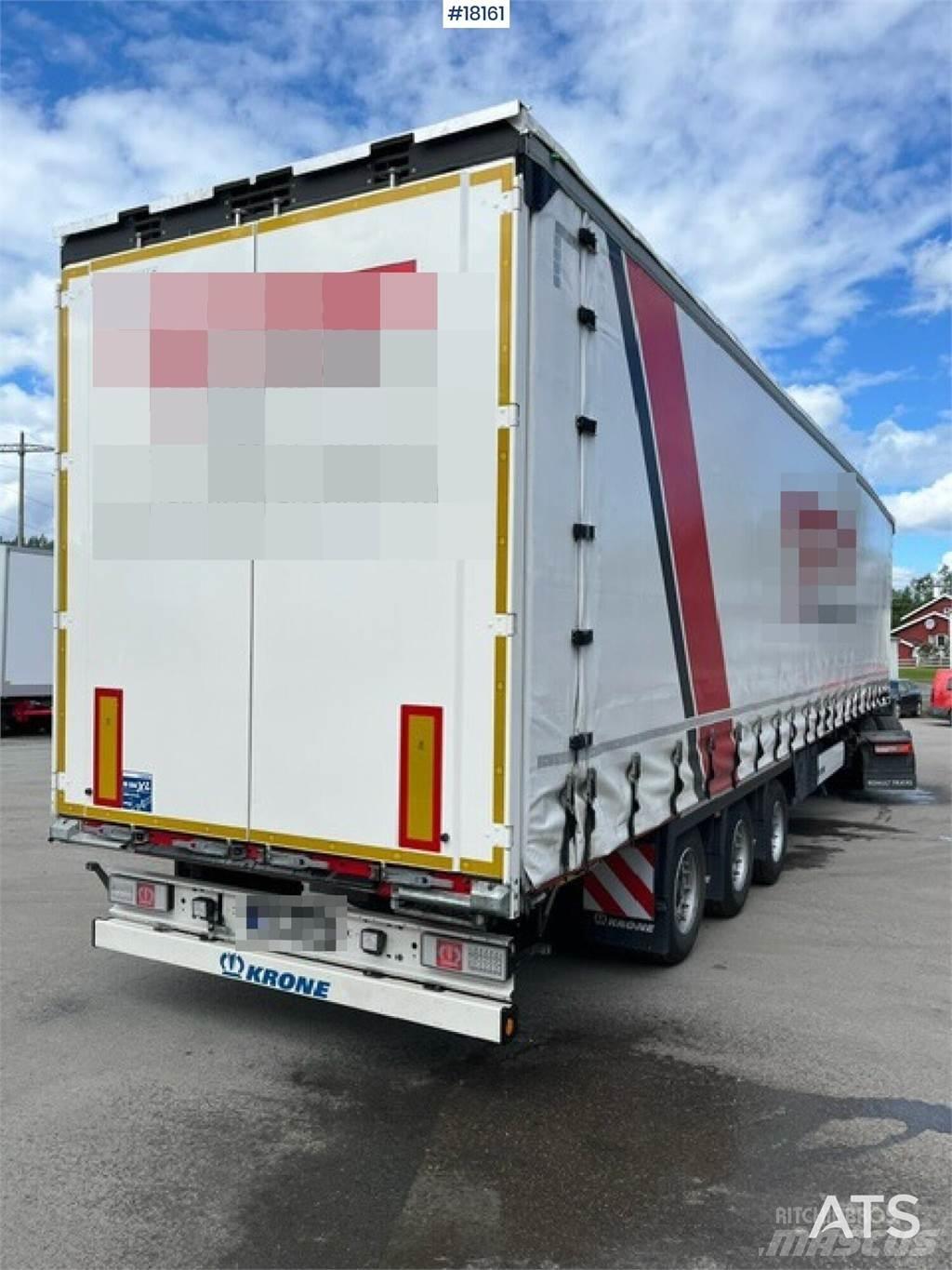 Krone box trailer 篷布拖車