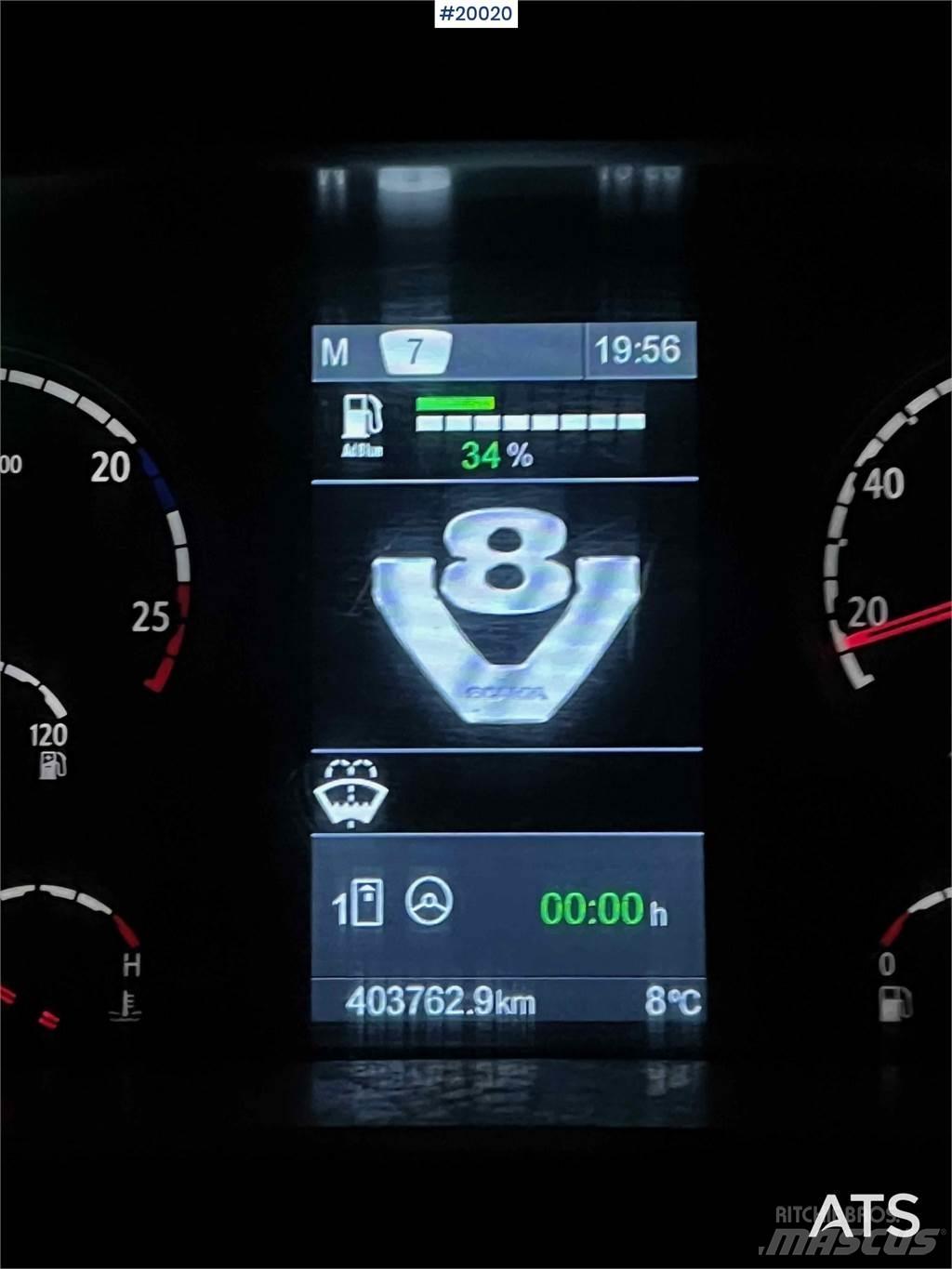 Scania R580 傾卸式卡車
