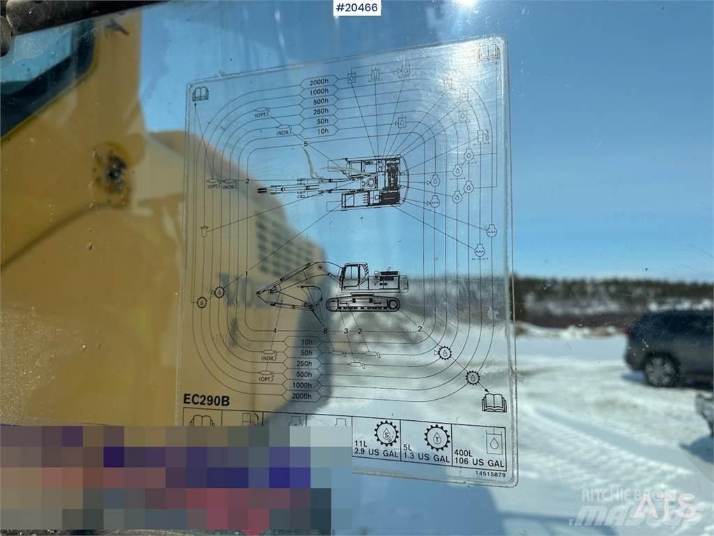 Volvo EC290 BLC 履帶式 挖土機/掘鑿機/挖掘機