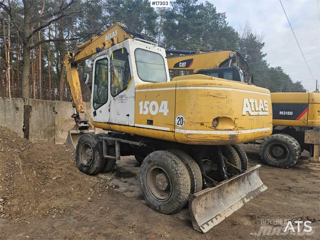 Atlas 1504 旋轉式挖土機/掘鑿機/挖掘機
