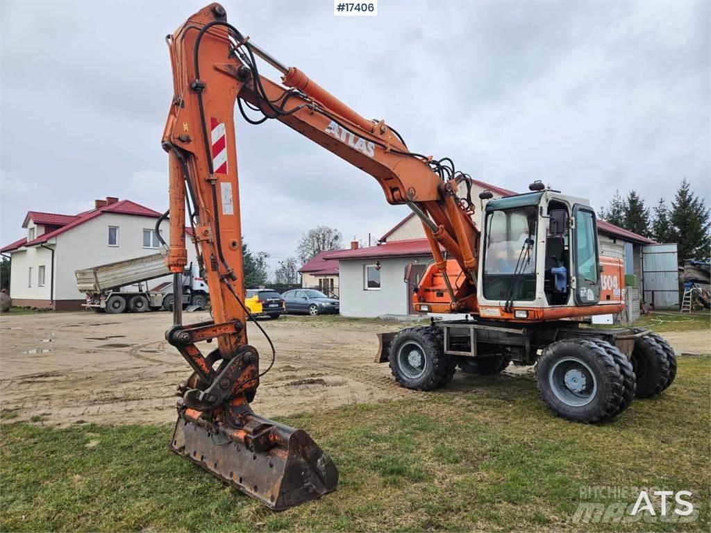 Atlas 1504 旋轉式挖土機/掘鑿機/挖掘機