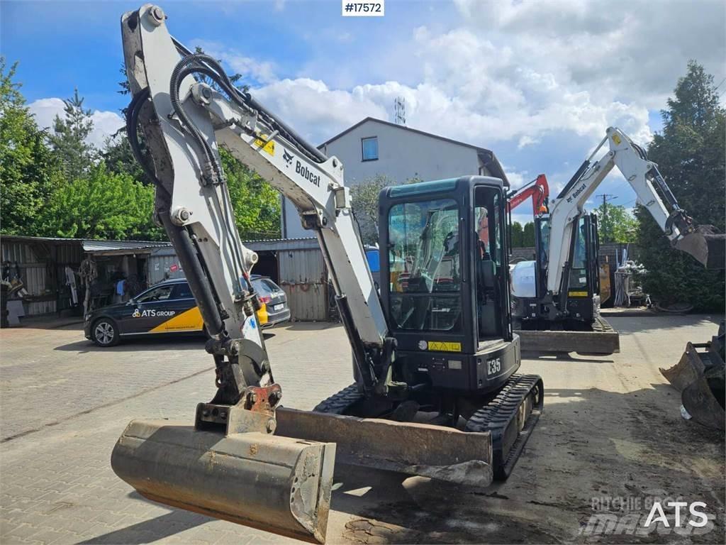 Bobcat E35 小型挖土機/掘鑿機<7t(小型挖掘機)