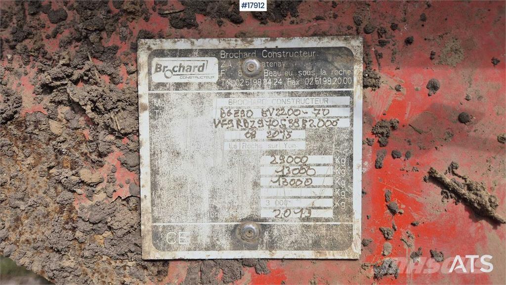 Brochard EV2200-OBS 肥料撒布機