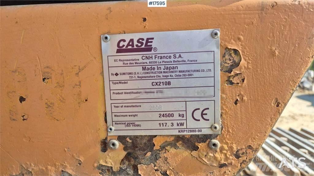 CASE CX210B 履帶式 挖土機/掘鑿機/挖掘機
