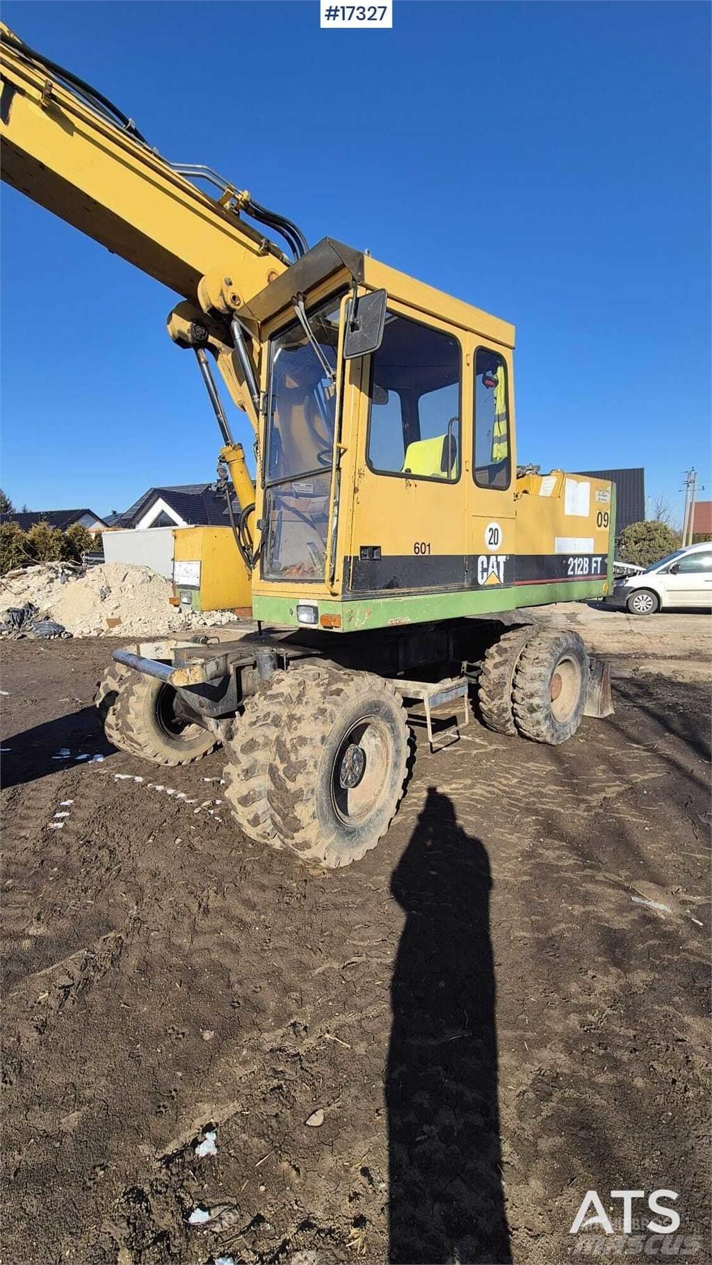 CAT 212BFT 旋轉式挖土機/掘鑿機/挖掘機