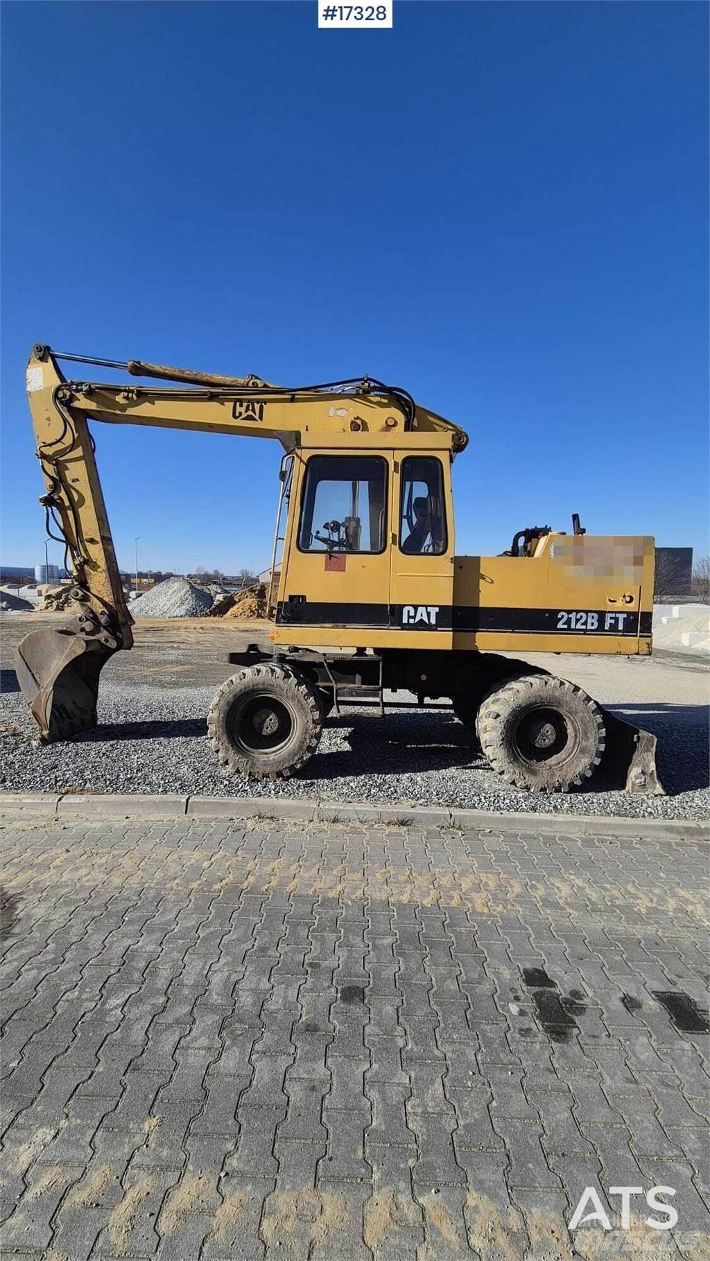 CAT 212BFT 旋轉式挖土機/掘鑿機/挖掘機