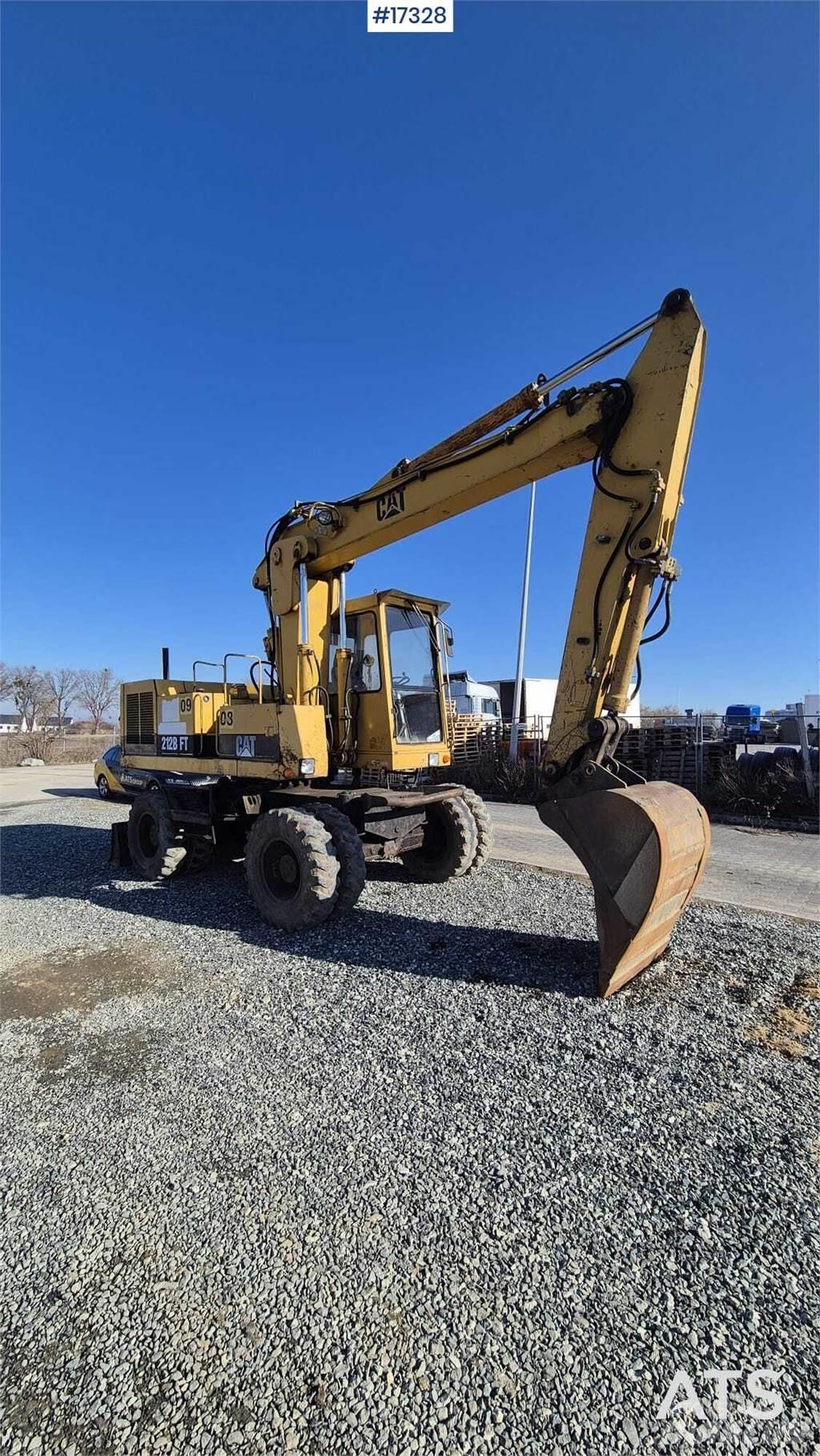 CAT 212BFT 旋轉式挖土機/掘鑿機/挖掘機