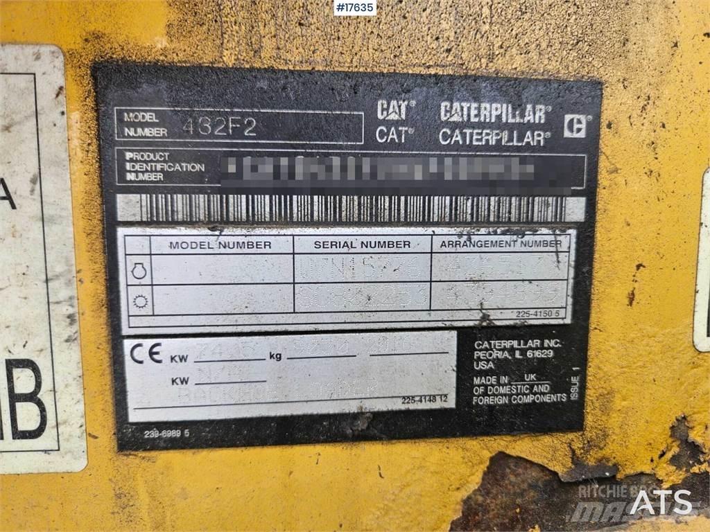 CAT 432F 反鏟裝載機