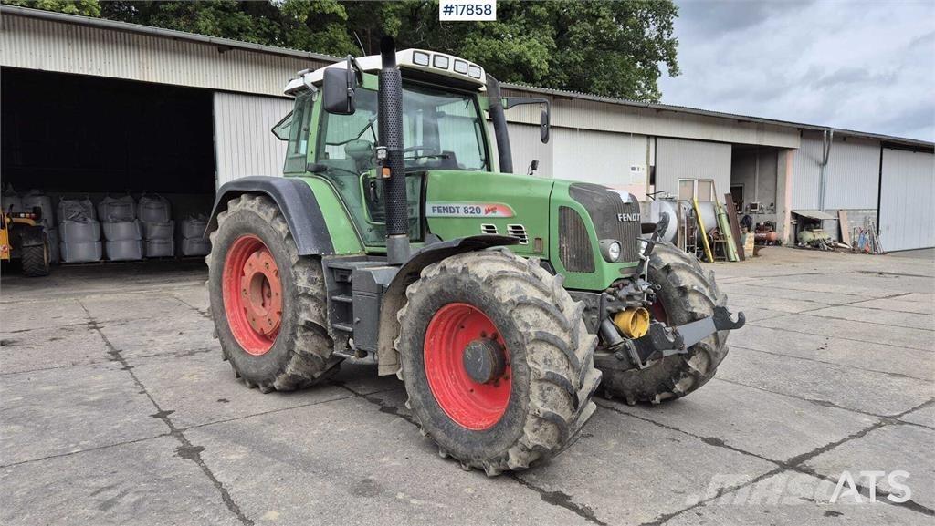 Fendt Vario 820 曳引機
