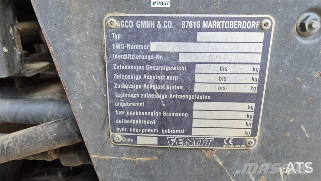 Fendt Vario 924 曳引機