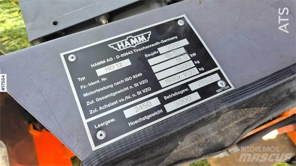 Hamm HD 12 雙輪滾壓機