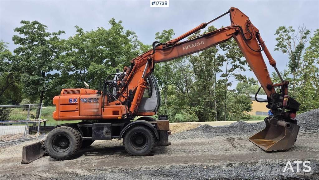 Hitachi EX 165W 旋轉式挖土機/掘鑿機/挖掘機