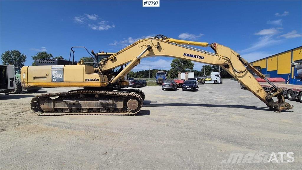 Komatsu PC 340 LC 履帶式 挖土機/掘鑿機/挖掘機