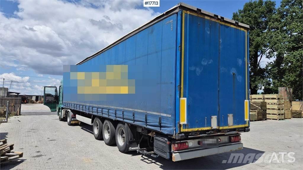 Krone SD 篷布半拖車