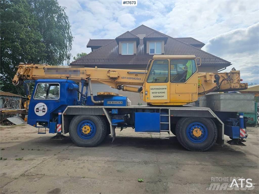 Liebherr LTM 1025 全路面起重機/吊車