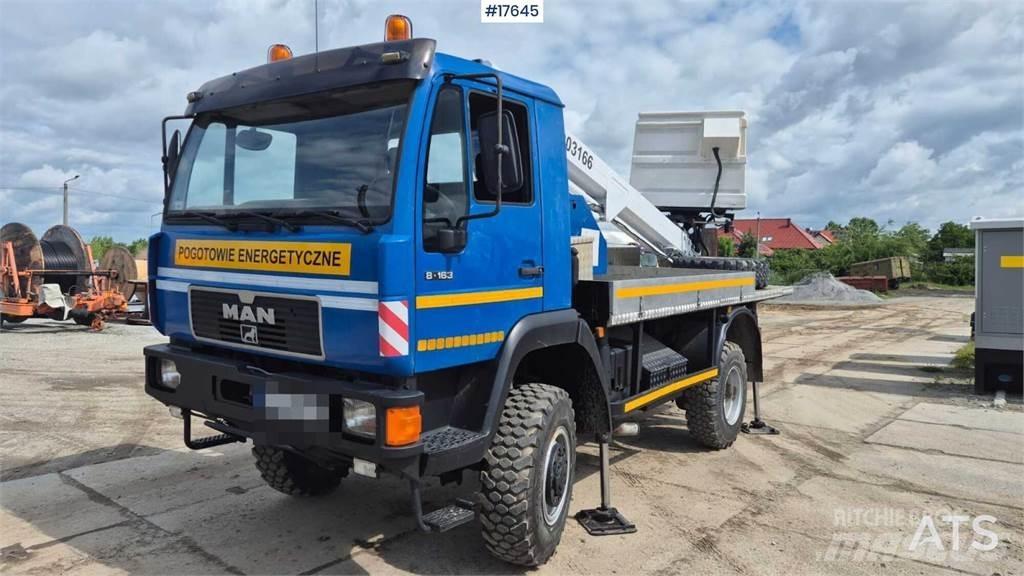 MAN 8.163 起重機卡車