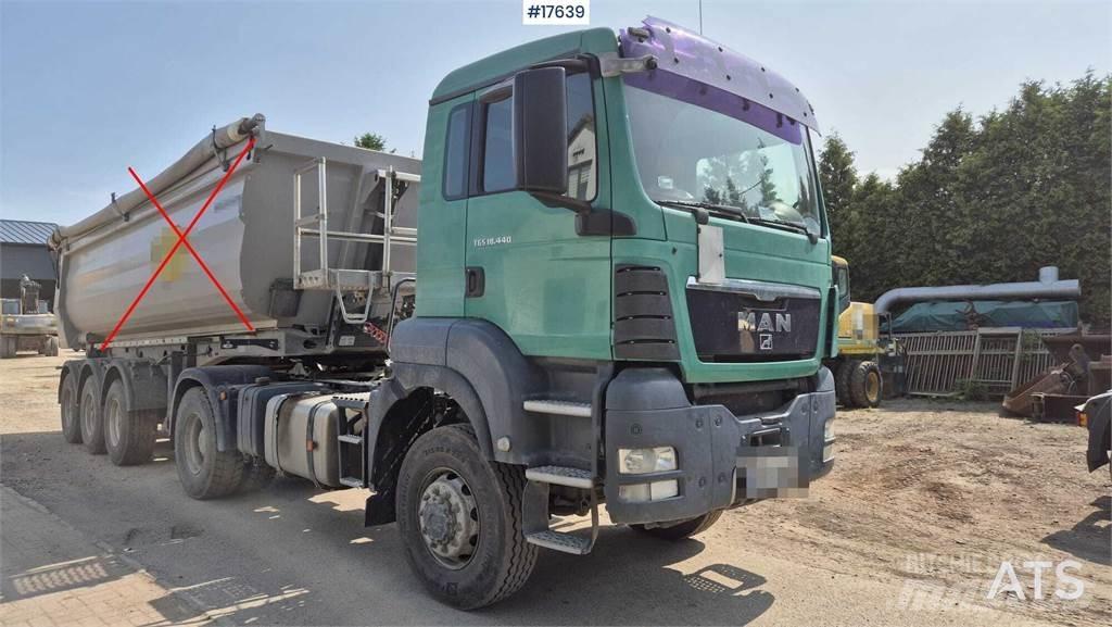 MAN TGS 18.440 4x4 曳引機組件