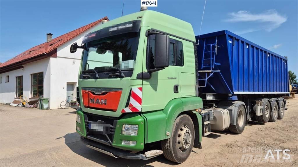 MAN TGS 18.480 4x4 曳引機組件