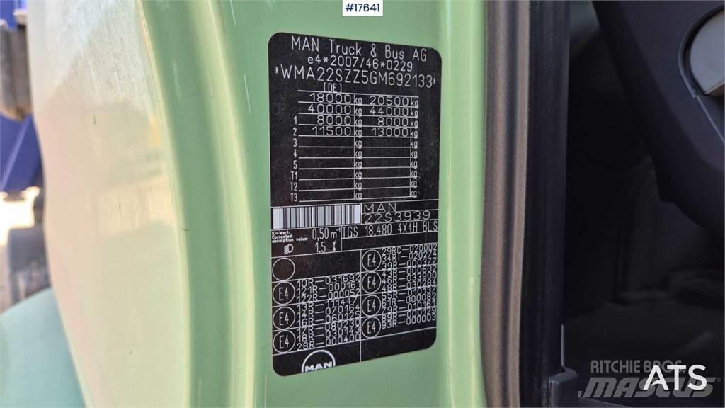 MAN TGS 18.480 4x4 曳引機組件