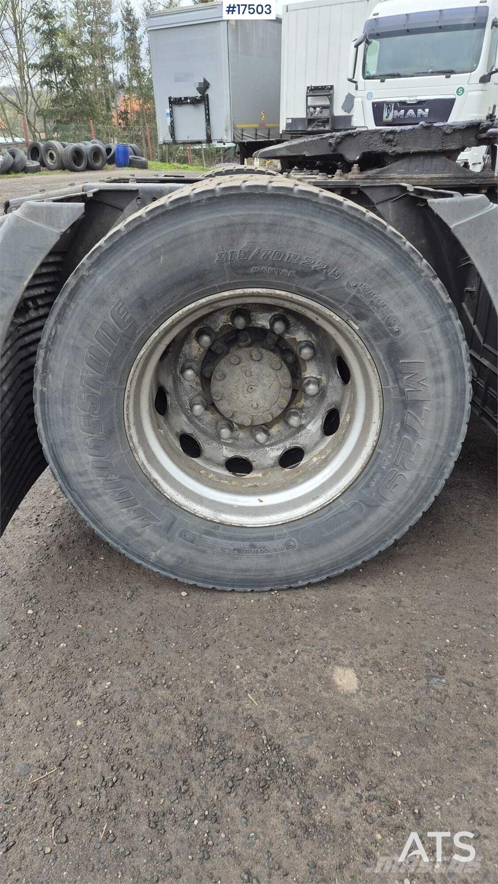 MAN TGX 18.440 曳引機組件