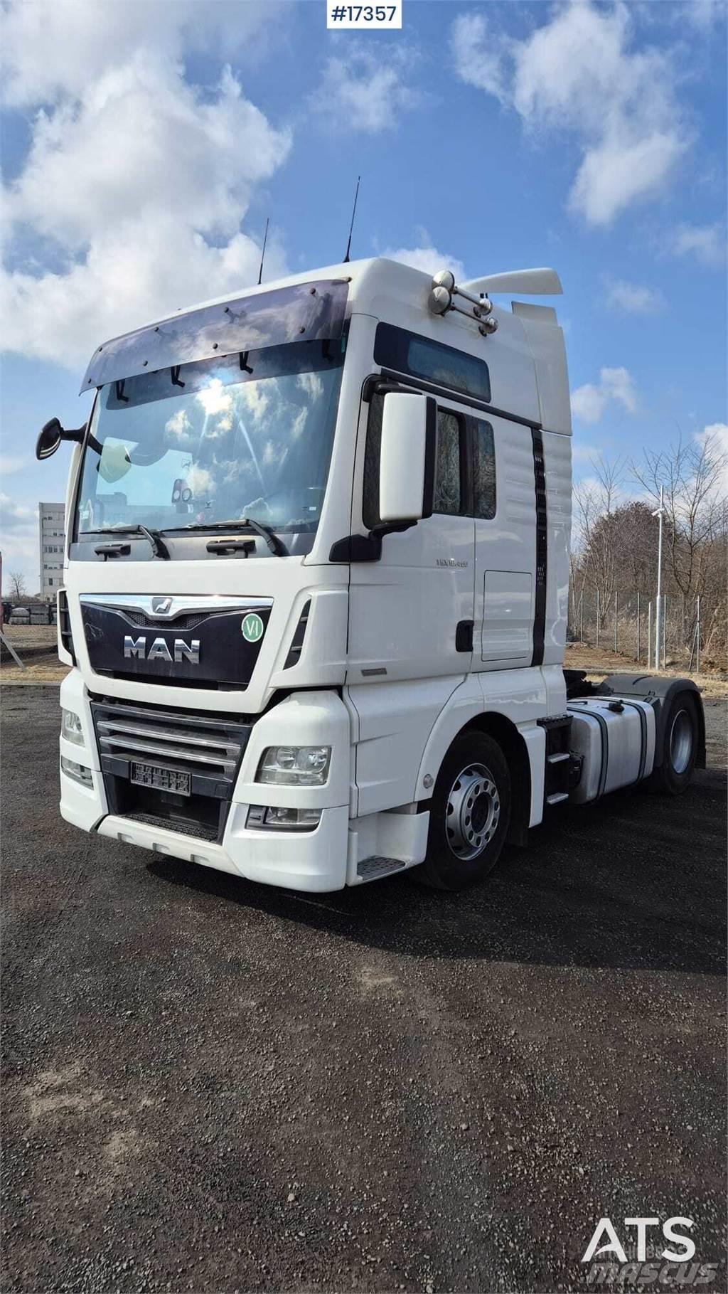 MAN TGX 18.460 曳引機組件