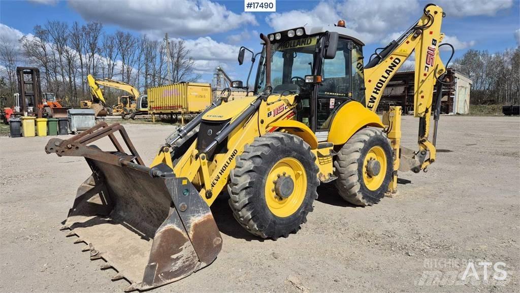 New Holland B 115C 反鏟裝載機
