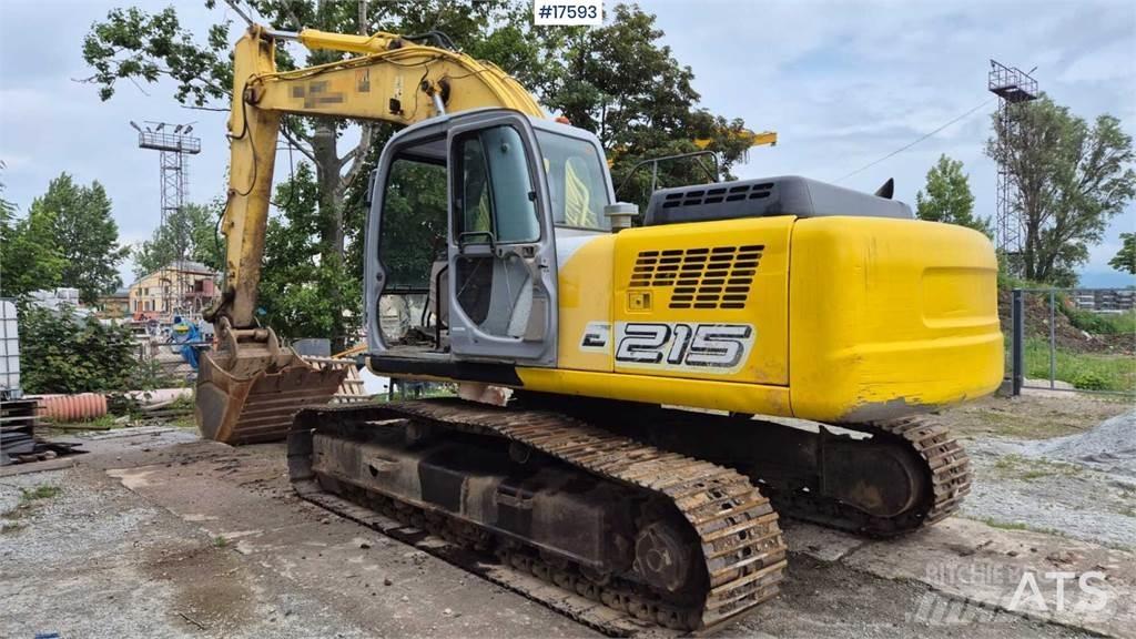 New Holland E215 履帶式 挖土機/掘鑿機/挖掘機