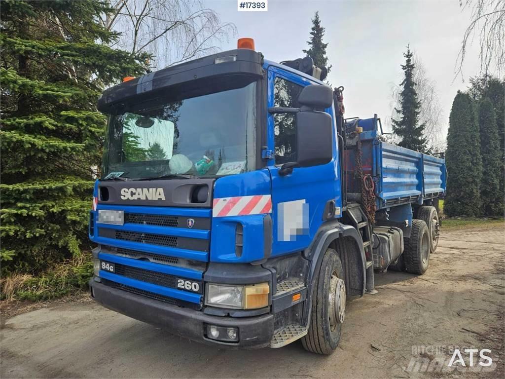 Scania 94G z HDS 起重機卡車
